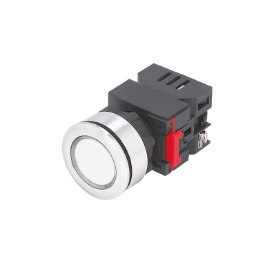 ЛС-30-Б-2-220-65У1, белая, светодиодная матрица d=30мм, 220В AC/DC, IP65 (ЭТ)