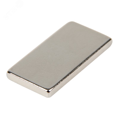 Магнит неодимовый прямоугольник 20х10х2м, сцепление 2,4кг (5 шт/уп)