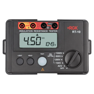 Мегаомметр RGK RT-10 с поверкой