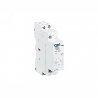 Модульный контактор 1НО+1НЗ 20А 230В МК-103 C2 18058DEK