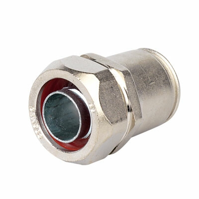 Муфта металлорукав DN 40-жесткая труба д.50,мм, IP66/IP67, никелированная латунь 6117-5040