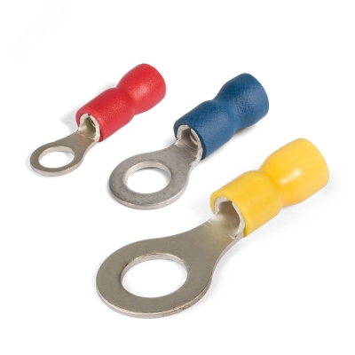 Наконечник кабельный кольцевой изолированный НКИ 2.5-6 серия ПРОФИ