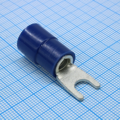 Наконечник кабельный вилочный изолированный НВИн 16-6 серия ПРОФИ