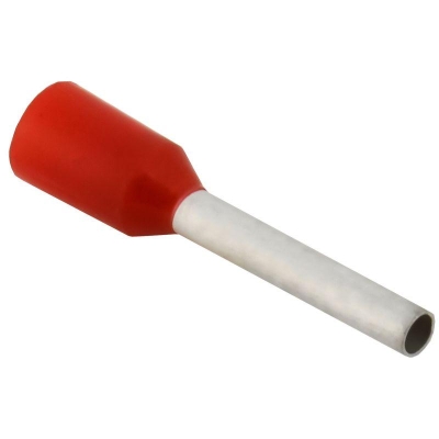 Наконечник НШВИ 1,0-10 темно-красный (20шт/упак) IEK UGN11-001-010-020