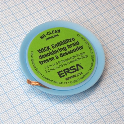 Оплетка с флюсом для удаления припоя 2.2