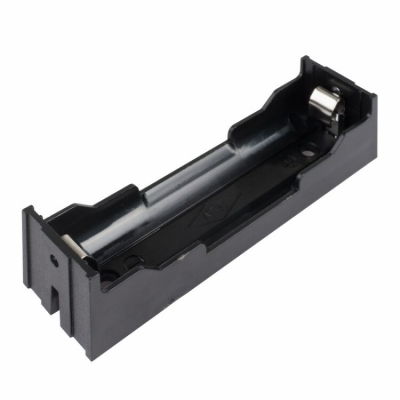 Отсек батарейный Li-ion 1x18650 (на плату) 1 шт.(кр.5шт)