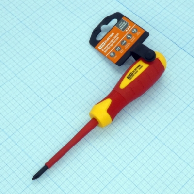 Отвёртка диэлектрическая TDM PH1* 80