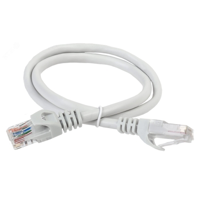 Патч-корд категория 5Е UTP 2м серый PC01-C5EU-2M