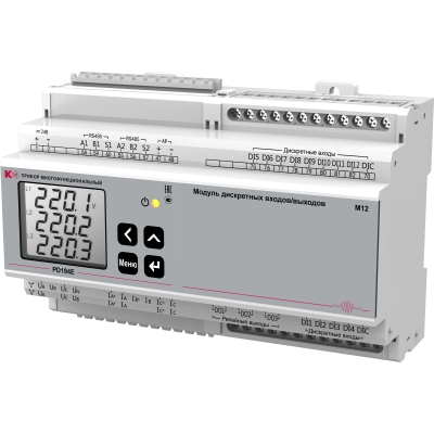 PD194E-8H3T-M12 Многофункциональные приборы 2RS-485/12DI/3DO