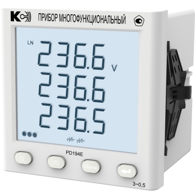 PD194E-9K3T-11021 Многофункциональные приборы 1RS-485/6DI/2DO/6T/Ir (лицевая панель 96х96 мм)