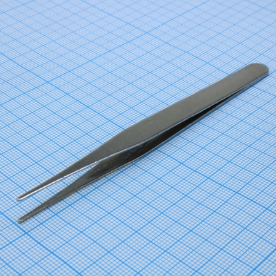 Пинцет прямой, 115мм (12-0291-8)