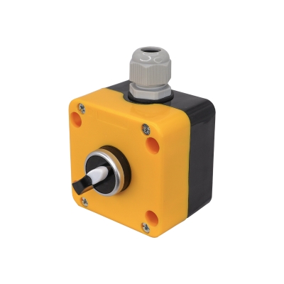 ПКУ22-1341-65У1, 1 переключатель на 2 положения с фиксацией (НО), IP65 (ЭТ)