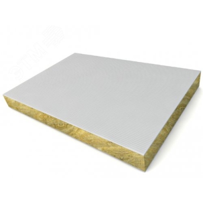 Плита из минерального волокна с огнестойким покрытием, 1000х500х52 мм DP1201