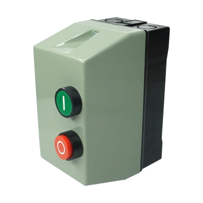 ПМЛ-1220 УХЛ4 Б, 220В, 1з, 10А, нереверс., с реле 7-10А, в корпусе IP54, с кнопками ПУСК+СТОП (ЭТ)