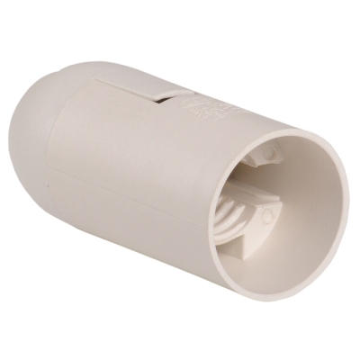 Ппл14-02-К02 Патрон подвесной пластик, Е14, белый, индивидуальный пакет, IEK (кр.50шт)