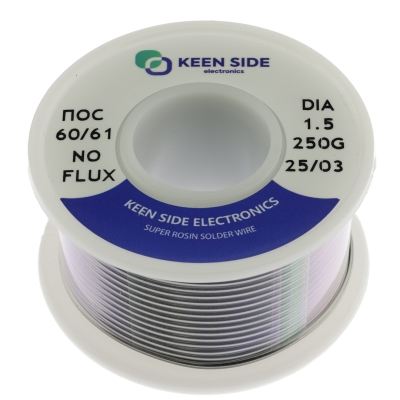 Припой Sn60/Pb40-d1.5-250g ПОС 60/61