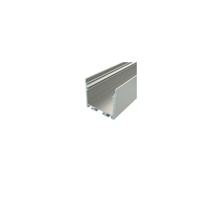 Профиль накладной алюминиевый с экраном GS-3535 Anod L=2m