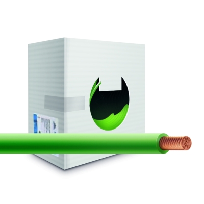 Провод монтажный cabH05Z1-K-1x0.5-b200-grn