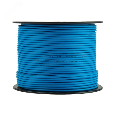 Провод ПГВА 1х1,50мм2, синий, бухта 100м