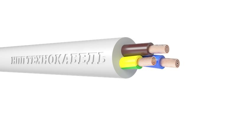 Провод ПВС 3х2.5 (2х2.5+1х2.5) 380В Б (бухта) (м) 00-00148772