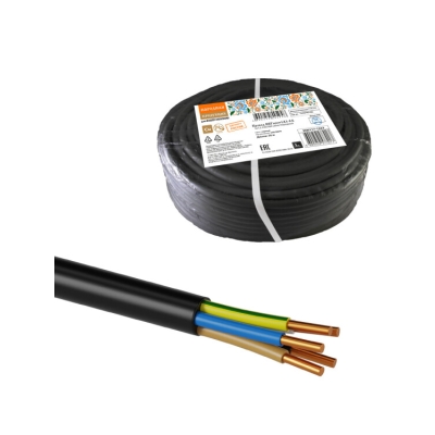 Провод ВВГмбнг(А)-LS 5х1,5 220/380 (20м) Народный SQ0117-1223