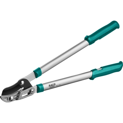 RACO MaxForce, 600 мм, с изогнутым лезвием, двурычажный, усиленный, с алюминиевыми рукоятками, средний контактный сучкорез (4214-53/1860)