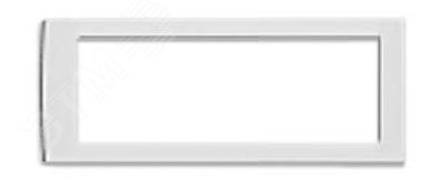 Рамка 6мод. универс. под Brava/VIVA/45х45 бел. F00015