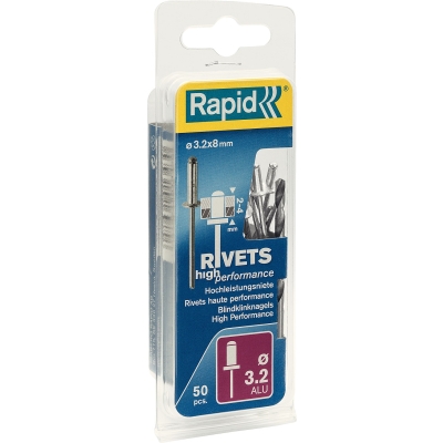 RAPID 3.2 х 8 мм, 50 шт, алюминиевая заклепка (5000383)