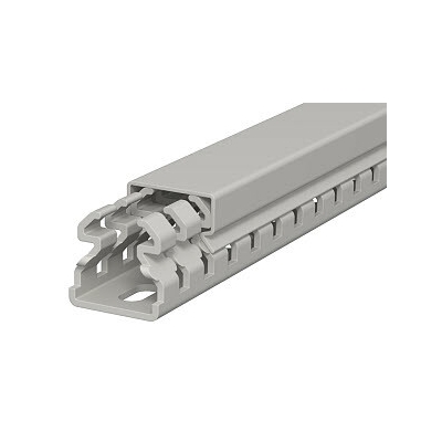Распределительный кабельный канал LKV 25x25x2000 мм (ПВХ,серый) LKV 25025 6178302