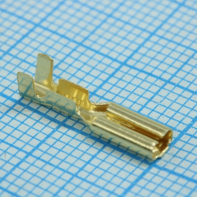 Разъем плоский неизолированный (мама) РП-М 1.0-(2.8)