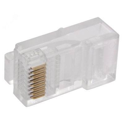 Разъ-м RJ-45 UTP для кабеля категории 5Е CS3-1C5EU