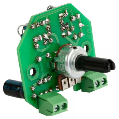 Регулятор яркости ламп накаливания 12В, 50A - набор для пайки