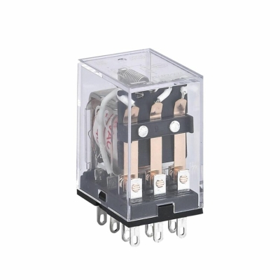 Реле промежуточное JZX-22F(D) 3 конт. с инд. LED 5А 12В AC 285196