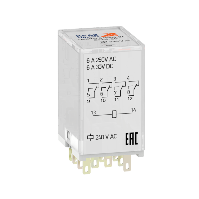 Реле промежуточное OptiRel G RP55-34-24D-6-CO-S/TI 282953