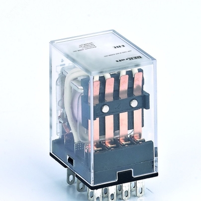 Реле промежуточное ПР-102 5А 230В AC 4 конт. с LED-индикацией 23900DEK
