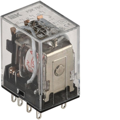 Реле РЭК 78-3 5А 12В AC IEK RRP20-3-05-012A