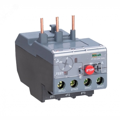 Реле тепловое 4.0А-6.0А для контакторов 09-25А 23163DEK