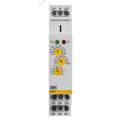 Реле времени ORT многофункциональное 2 конт. 12-240 В AC/DC ORT-M2-ACDC12-240V