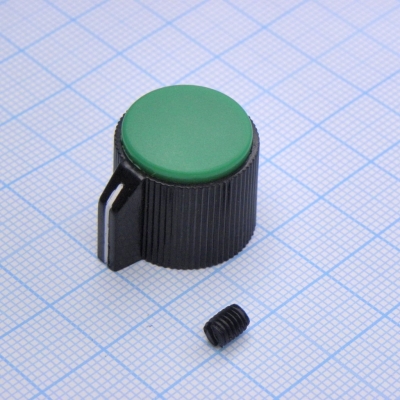 Ручка KN-113B зел. d=3.2