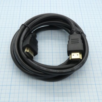 Шнур HDMI(шт) - HDMI(шт)1,4 Silver 1,5М с фильтром