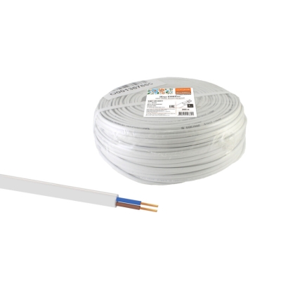 Шнур ШВВПмб 2х0,5 (200м), белый Народный SQ0120-0351