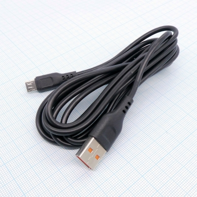 Шнур USB A (шт.) - micro USB (шт.) GoPower GP01M-2M