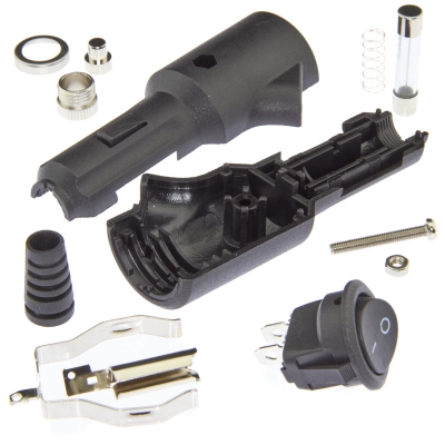 Штекер прикуривателя 12 В с предохранителем автоматический прикуриватель для автомобиля