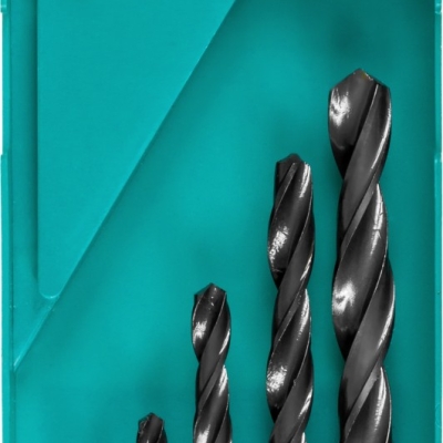 СИБИН 6 шт, (2-8 мм), быстрорежущая сталь, класс В, набор сверл по металлу (29610-H6)