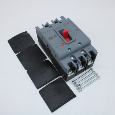 Силовой автоматический выключатель для защиты двигателя 3P 100А 25кА ВА-302 22809DEK