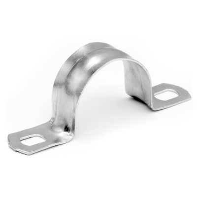 Скоба крепежная двухлапковая d16мм метал. оцинк. 53354