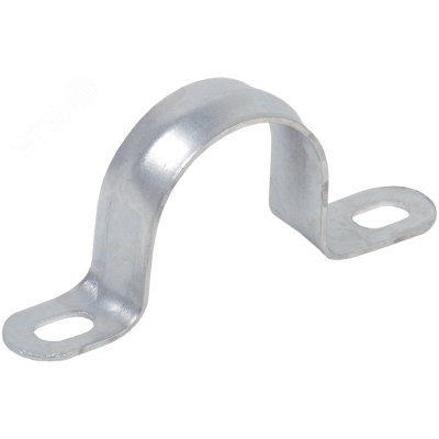 Скоба крепежная двухлапковая d19-20мм метал. CMAT11-19-100