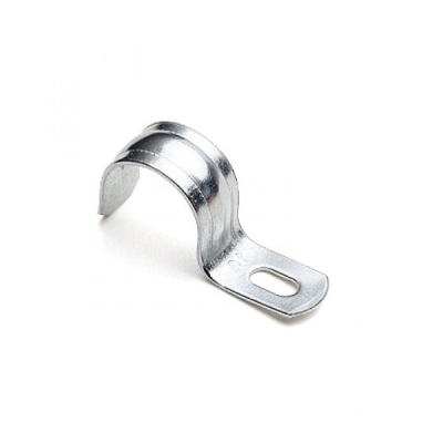 Скоба металлическая однолапковая d25-26 мм (100 шт) PROxima sm-1-25-26