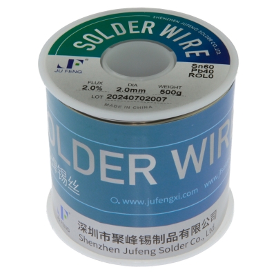 Sn60Pb40 flux ROL0 2.0% 2.0mm 500g reel