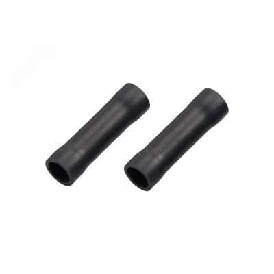 Соединительная гильза изолированная L-26 мм 2.5-4 мм2 (ГСИ 4.0/ГСИ 2,5-4,0) черная 08-0725